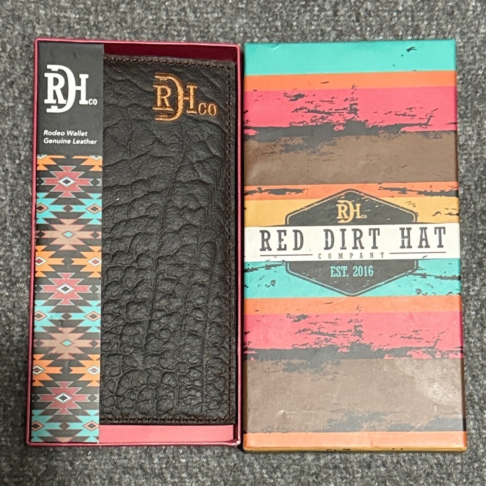Red Dirt Hat Co. Black Rodeo Wallet
